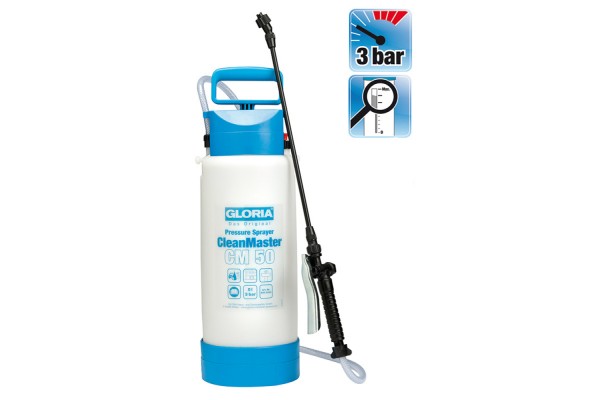 Обприскувач GLORIA CleanMaster CM 50, 5 л