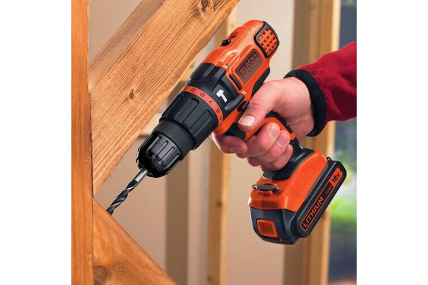 Дриль акумуляторний ударний BLACK+DECKER BDCH188N