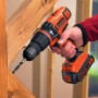 Дриль акумуляторний ударний BLACK+DECKER BDCH188N