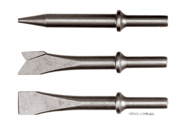 Молоток пневматичний VOREL 1/4" 4500 уд/хв 113 л/хв + насадки