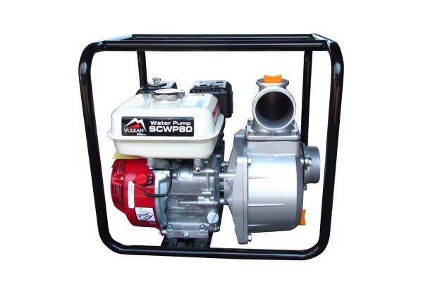 Мотопомпа бензинова Vulkan SCWP80H для чистої води з двигуном Honda GX 160