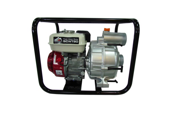 Мотопомпа бензинова Vulkan SCWT80H для брудної води з двигуном Honda GX 200