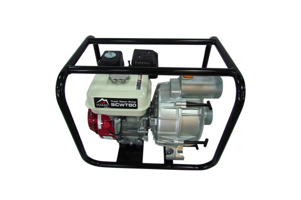 Мотопомпа бензинова Vulkan SCWT80H для брудної води з двигуном Honda GX 200