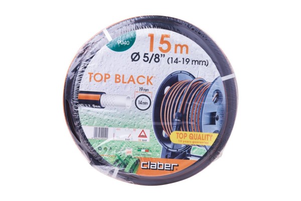 Шланг для поливу Claber Top-Black 15 м 5/8" чорний