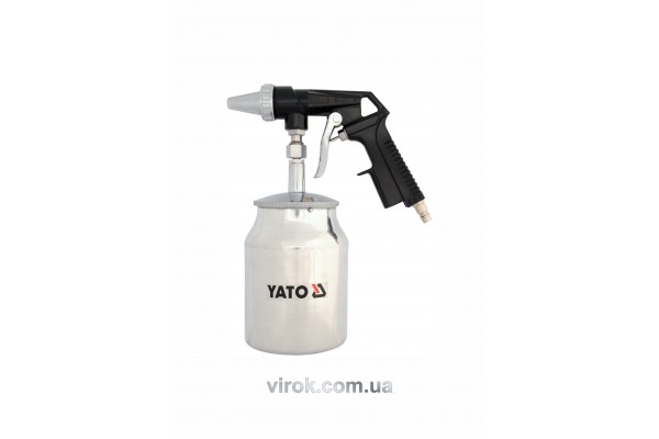 Пістолет піскоструйний з бачком YATO