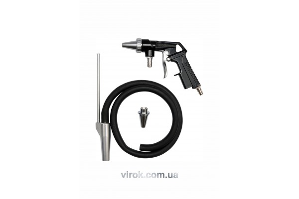 Пістолет піскоструйний YATO 1/4" 0.8 Мпа зі шлангом 1 м