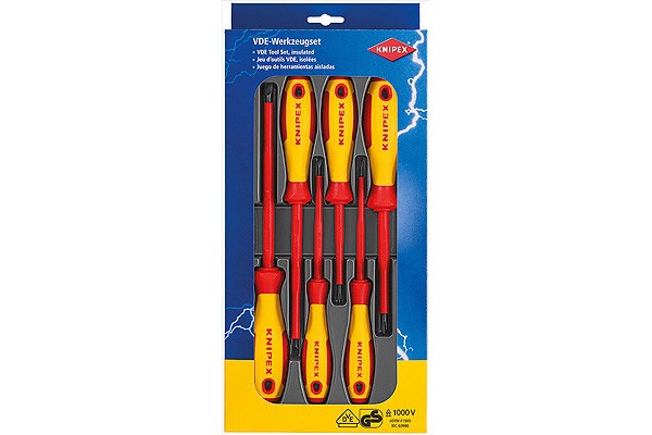 Набір викруток Knipex VDE Phillips/Slotted (00 20 12 V02)