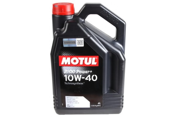 Моторна олива Motul 2100 Power+ 10W40, 4 л (109461)