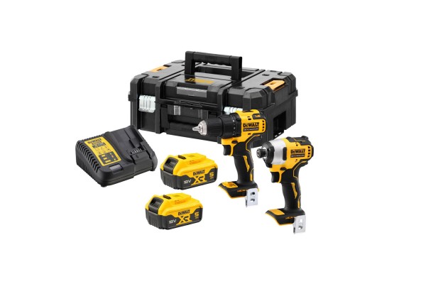 Набір з двох інструментів безщіткових DeWALT DCK2061P2T