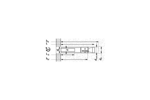 Анкер m2-I M10/12x55 Mungo 1451055