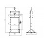 Прес гідравлічний Holzmann WP30ECO