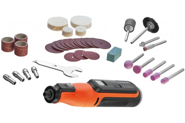 Багатофункціональний інструмент акумуляторний BLACK+DECKER BCRT8I