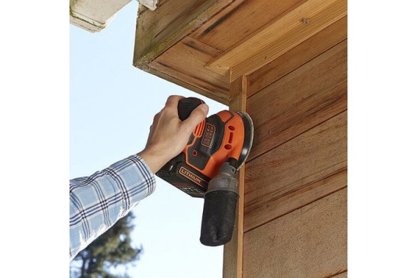 Шліфмашина ексцентрикова акумуляторна BLACK+DECKER BDCROS18N