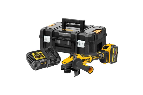 Шліфмашина кутова - болгарка акумуляторна безщіткова DeWALT DCG409T1