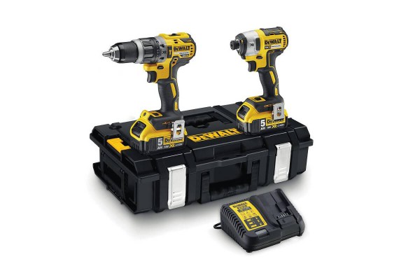 Набір з двох інструментів безщіткових DeWALT DCK266P2