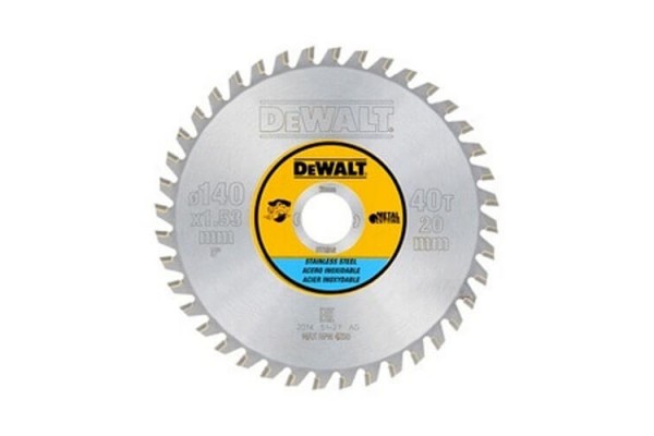Диск пилковий METAL CUTTING DeWALT DT1918