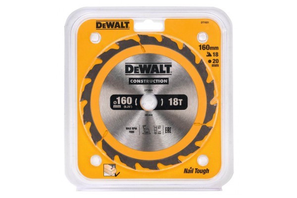 Диск пилковий СONSTRUCTION DeWALT DT1931
