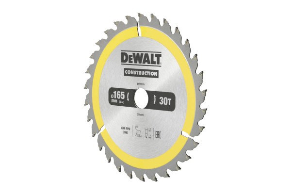 Диск пилковий CONSTRUCTION DeWALT DT1935