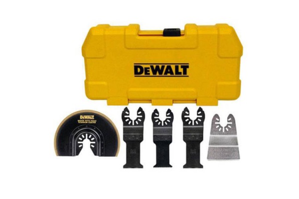 Набір приладдя для багатофункціонального інструменту у валізі DeWALT DT20715
