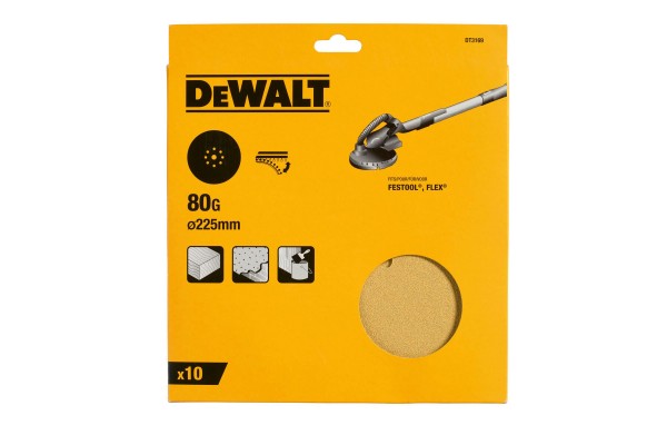 Шлифшкурка самоклеюча до ексцентрикових шліфувальних машин DeWALT DT3169
