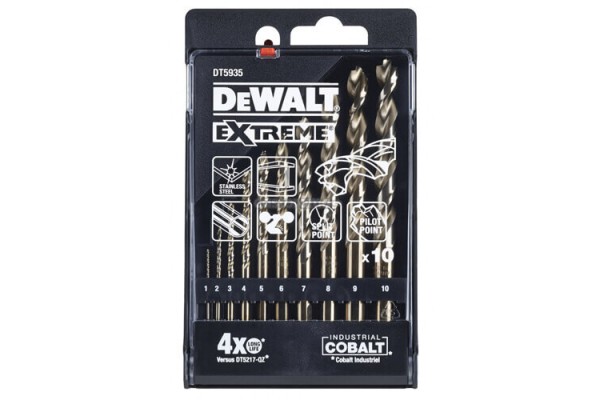 Набір свердел по металу DeWALT DT5935