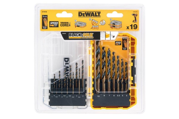 Набір свердел по металу DeWALT DT70728