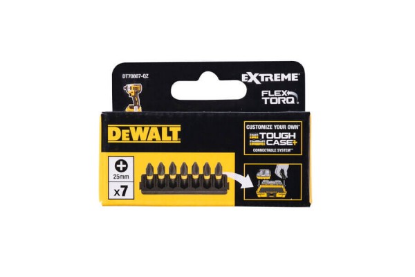 Касета з бітами FlexTorq DeWALT DT70807