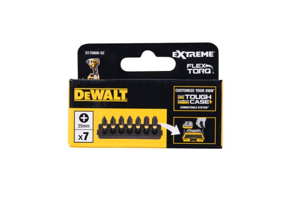 Касета з бітами FlexTorq DeWALT DT70808