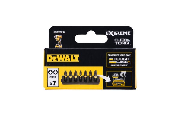 Касета з бітами FlexTorq DeWALT DT70809