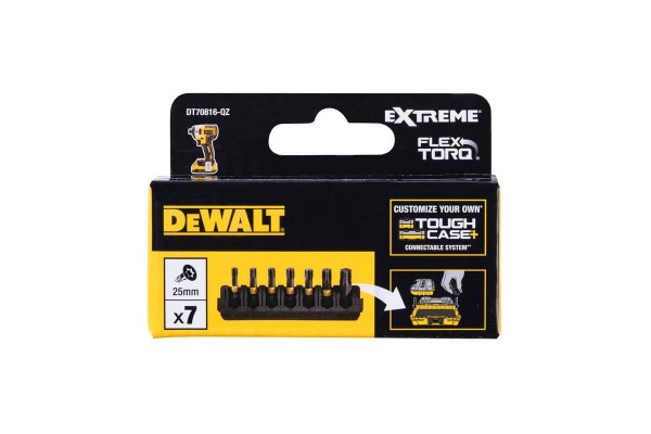 Касета з бітами FlexTorq DeWALT DT70816