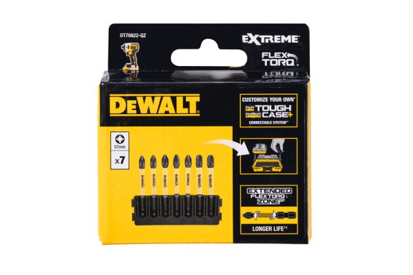 Касета з бітами FlexTorq DeWALT DT70822