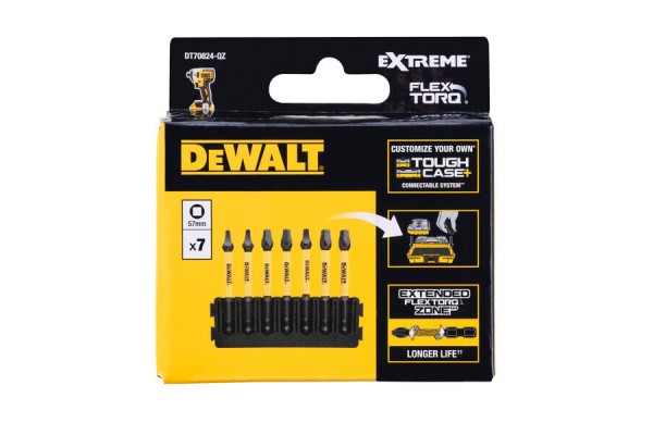 Касета з бітами FlexTorq DeWALT DT70824