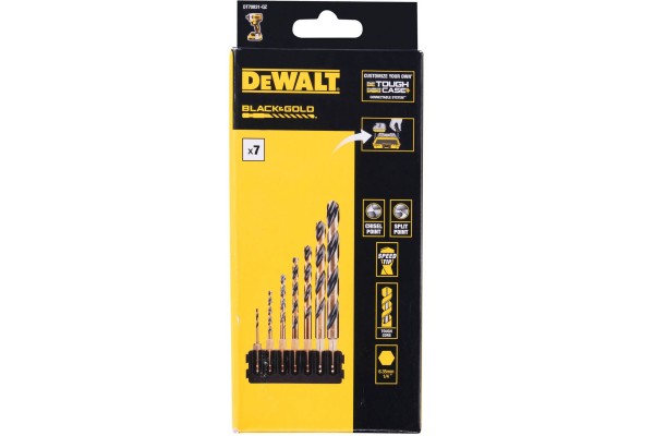 Касета зі свердлами по металу DeWALT DT70831