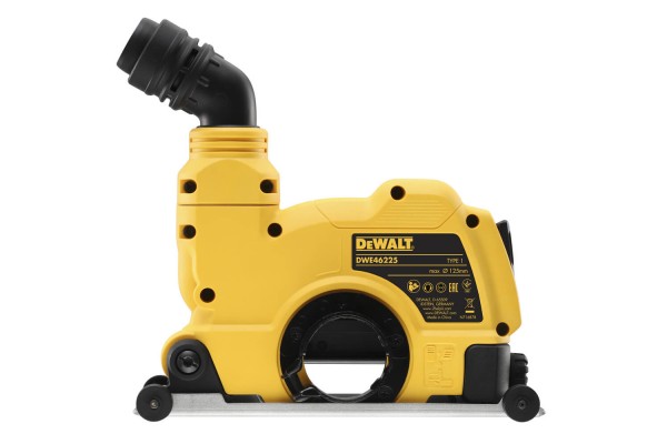 Захисний кожух 125 мм для відводу пилу - бороздоділ DeWALT DWE46225