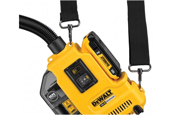 Пилосос акумуляторний безщітковий DeWALT DWH161D1