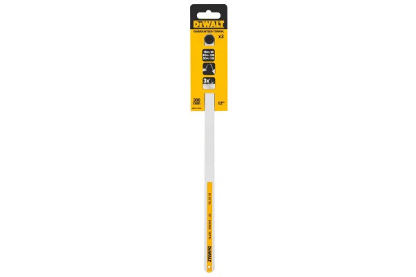 Набір полотен по металу Bi-Metal 300 мм, 3 шт DeWALT DWHT0-20558
