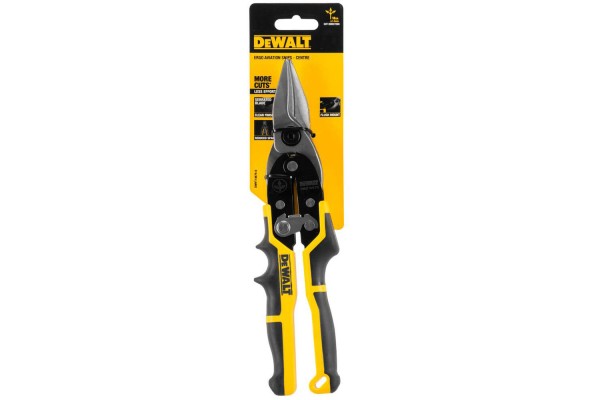 Ножиці по металу ERGO Aviation довжиною 250 мм, прямі DeWALT DWHT14675-0