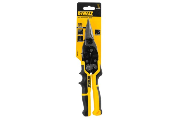 Ножиці по металу ERGO Aviation довжиною 250 мм, прямі DeWALT DWHT14675-0