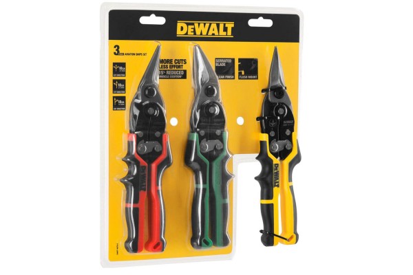 Набір ножиць з металу ERGO Aviation DeWALT DWHT14676-0