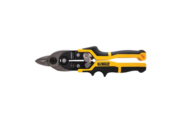 Ножиці по металу ERGO Aviation довжиною 235 мм, прямі з короткими губками DeWALT DWHT14694-0
