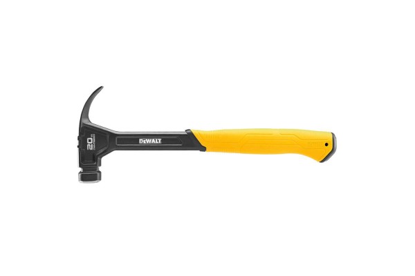Молоток CURVE-CLAW, суцільнометалевий, вага головки 567 г DeWALT DWHT51009-0