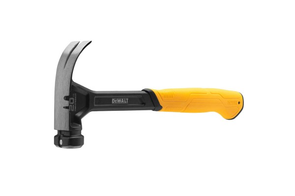 Молоток CURVE-CLAW, суцільнометалевий, вага головки 567 г DeWALT DWHT51009-0