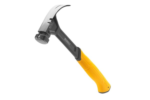 Молоток CURVE-CLAW, суцільнометалевий, вага головки 567 г DeWALT DWHT51009-0