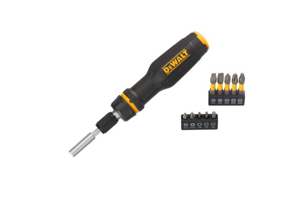Викрутка - набір FULL FIT Telescoping, зі змінними бітами, 10 біт DeWALT DWHT68001-0