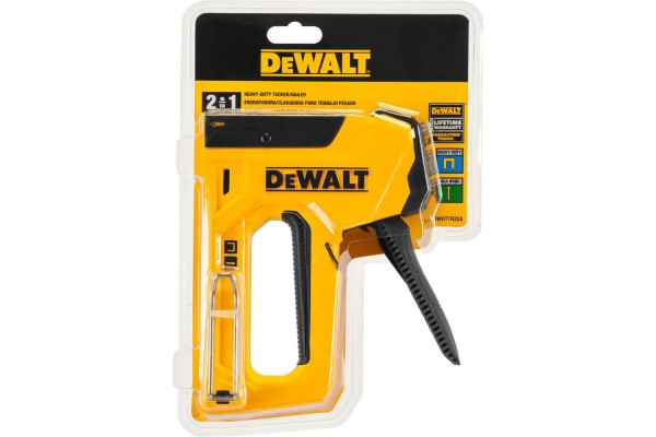 Степлер Heavy Duty для скоб типу G 6-14мм, цвяхів типу J 12, 15мм DeWALT DWHTTR350-0