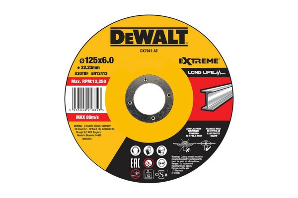 Круг шліфувальний EXTREME DeWALT DX7941