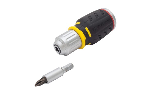Викрутка - набір Stubby, реверсивна, з шістьма змінними бітами STANLEY FMHT0-62688