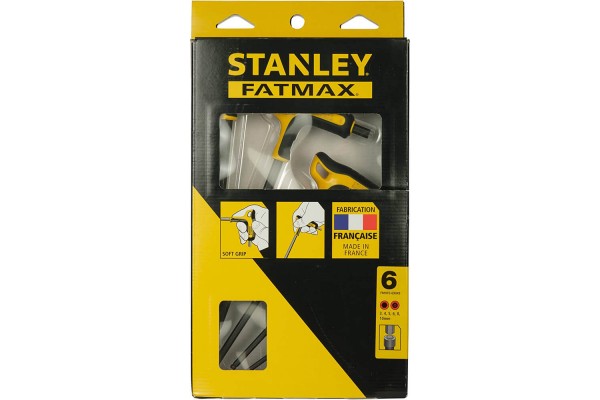 Набір з шести шестигранних метричних ключів з ручкою STANLEY FMHT0-69049