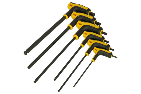 Набір з шести шестигранних метричних ключів з ручкою STANLEY FMHT0-69049