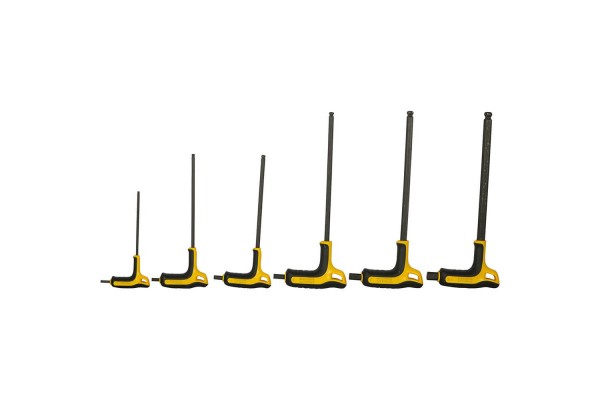 Набір з шести шестигранних метричних ключів з ручкою STANLEY FMHT0-69049